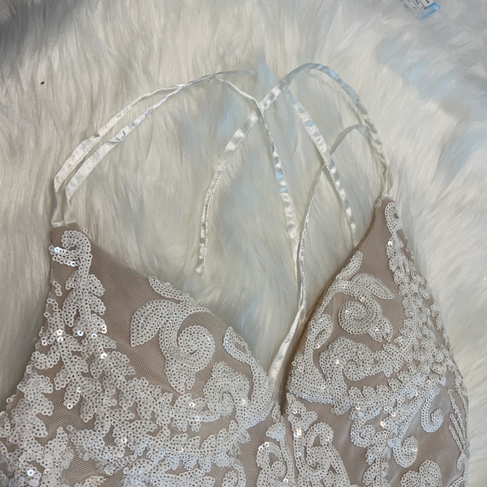 Wedding boho sequence dress size small or size 5/6 PROM - Picture 15 of 17
